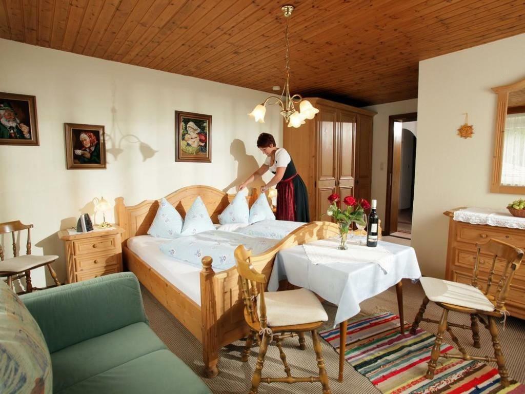 Апартаменты Haus Heckenrose Вестендорф Экстерьер фото